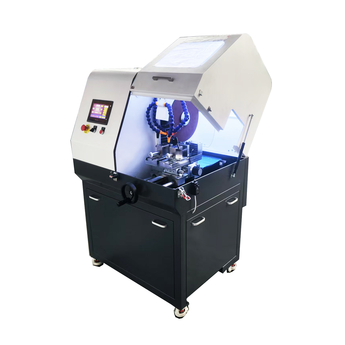 ZQ-150F智能自动精密切割机 - 立地一体式三轴切割,异形件精密切割