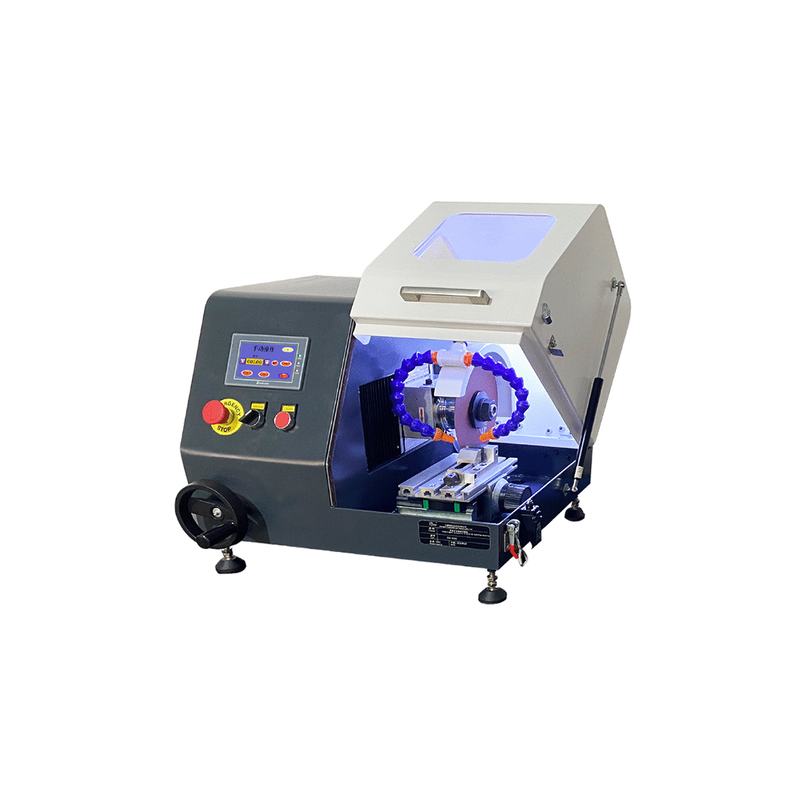 ZQ-30D智能自动精密切割机 - 立地高速精密切割，彩色触摸屏控制