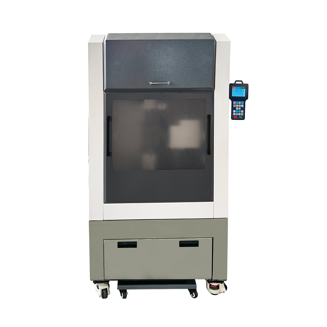 ZXG-300智能金刚石线切割机 - 触摸屏PLC控制，精密切割脆性材料