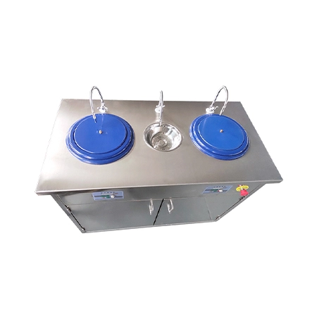 MP-2A双盘柜式金相磨抛机（不锈钢） - 多功能、高效研磨抛光设备